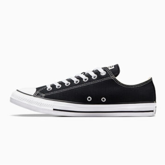 Converse | Unisex black classic All Star lace up sneakers Men’s 9.5 Women’s 11.5 - Picture 6 of 16